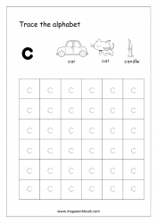 Things That Start With A,B,C,D & Each Letter - Alphabet With Pictures -  Alphabet Chart - Alphabet Reading - Learn ABC - MegaWorkbook