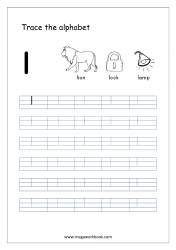 Free Alphabet Tracing Printable for Kids - Active Littles