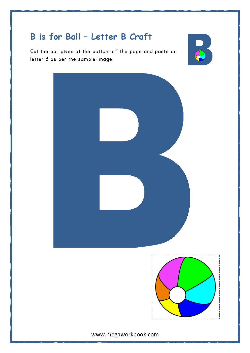 letter b activities letter b worksheets letter b activities for preschoolers letter b printables megaworkbook