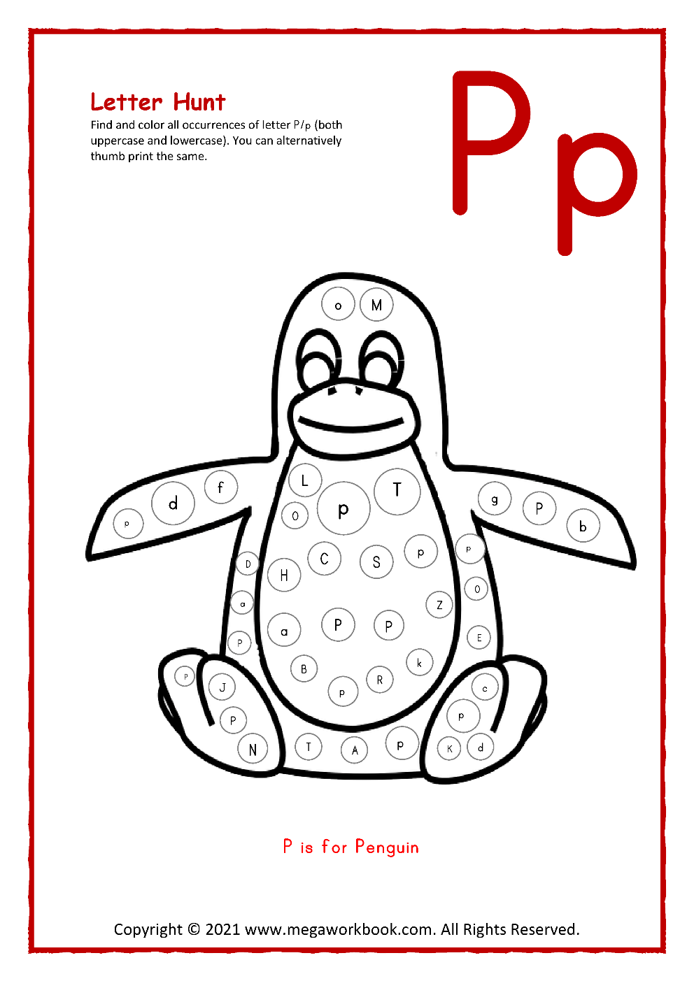 Free Letter P Phonics Worksheet For Preschool Beginning Sounds Free Beginning Sounds Worksheet 